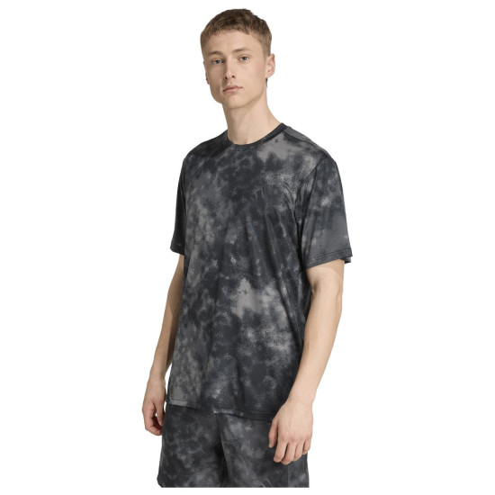 Adidas Ανδρική κοντομάνικη μπλούζα Train-Essentials Seasonal Allover Print Tee
